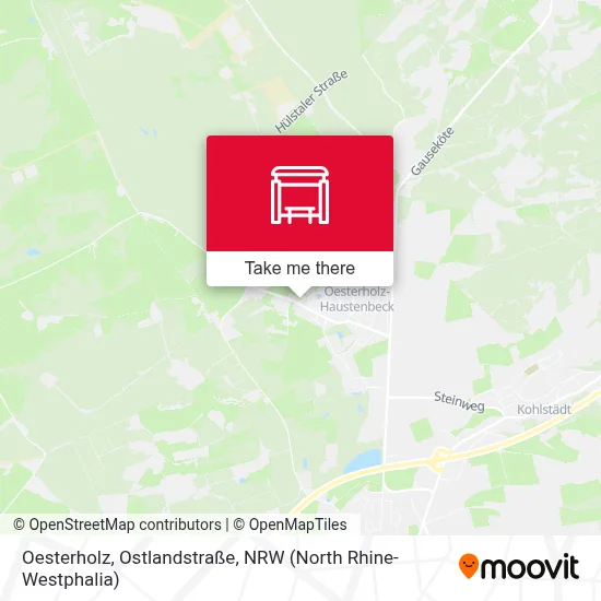 Oesterholz, Ostlandstraße map