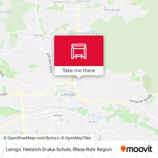 Lemgo, Heinrich-Drake-Schule map