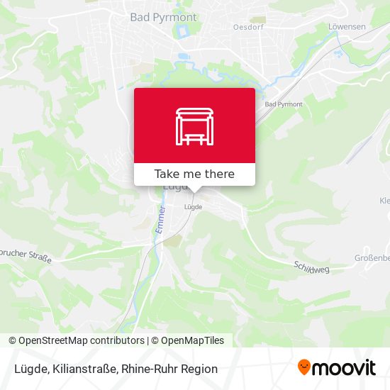 Lügde, Kilianstraße map