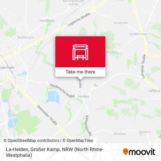 La-Heiden, Großer Kamp map