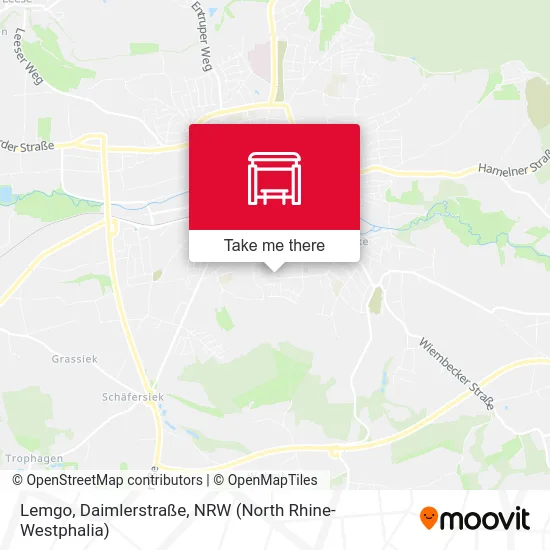 Lemgo, Daimlerstraße map