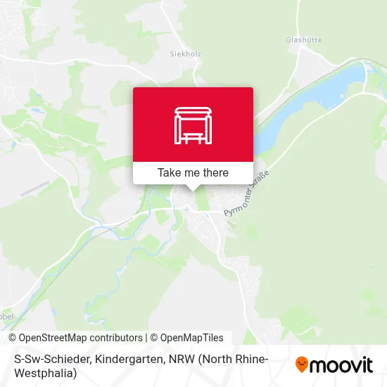 S-Sw-Schieder, Kindergarten map