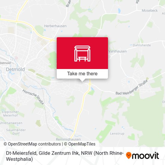 Dt-Meiersfeld, Gilde Zentrum Ihk map