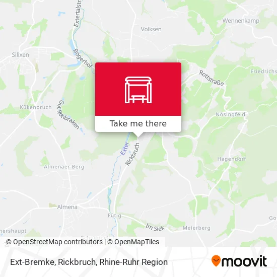Ext-Bremke, Rickbruch map