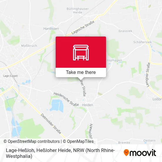 Lage-Heßloh, Heßloher Heide map