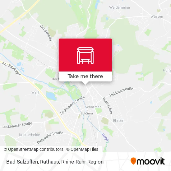 Карта Bad Salzuflen, Rathaus