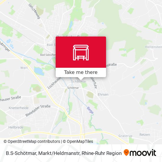 B.S-Schötmar, Markt/Heldmanstr map