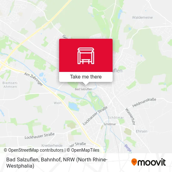 Bad Salzuflen, Bahnhof map