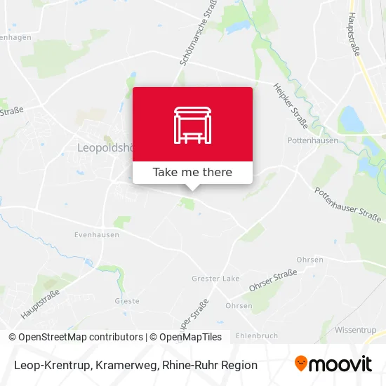Карта Leop-Krentrup, Kramerweg