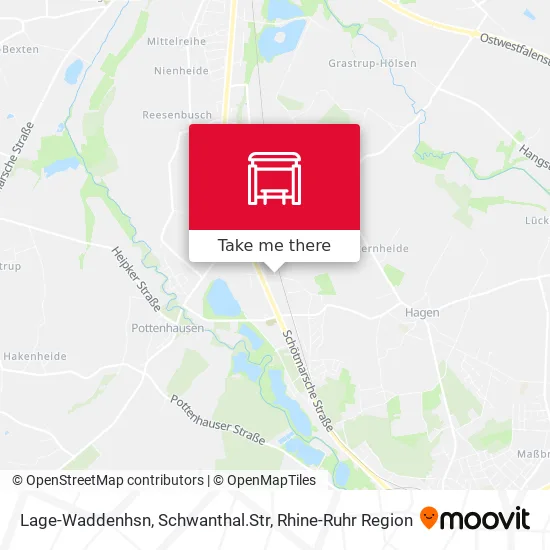 Карта Lage-Waddenhsn, Schwanthal.Str