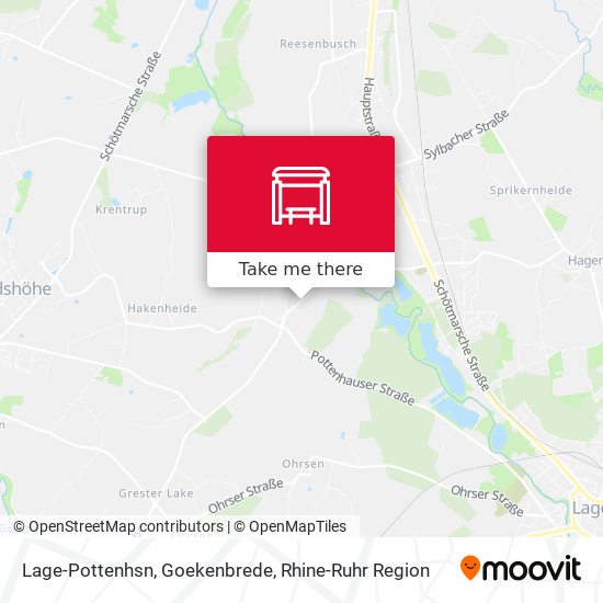 Lage-Pottenhsn, Goekenbrede map