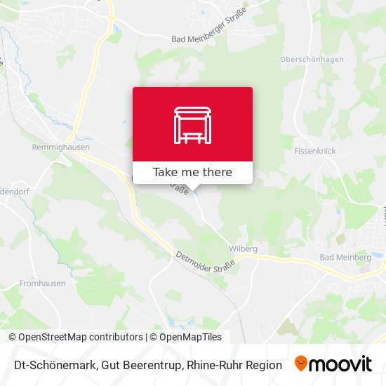 Карта Dt-Schönemark, Gut Beerentrup