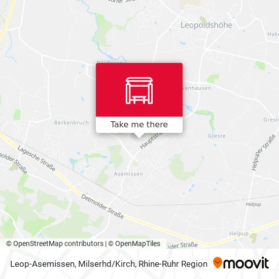 Карта Leop-Asemissen, Milserhd/Kirch