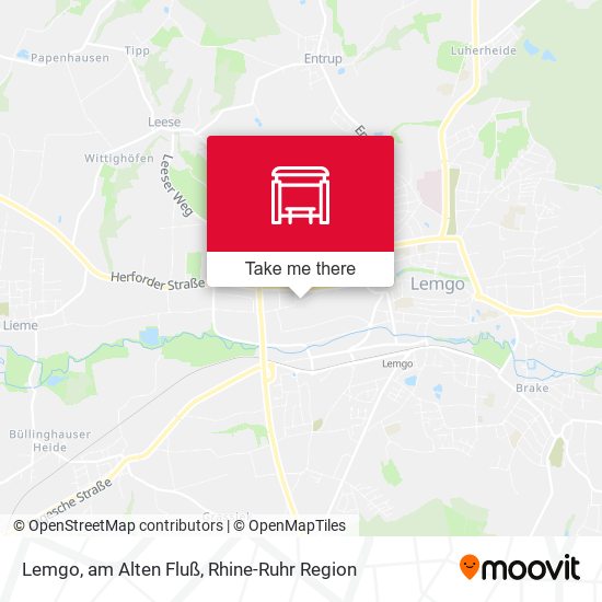 Lemgo, am Alten Fluß map