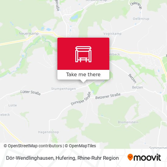 Dör-Wendlinghausen, Hufering map