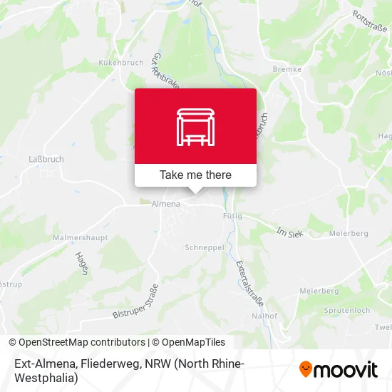 Карта Ext-Almena, Fliederweg