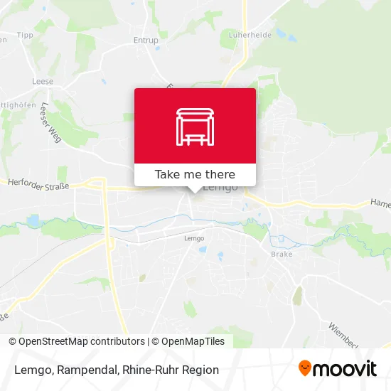 Карта Lemgo, Rampendal