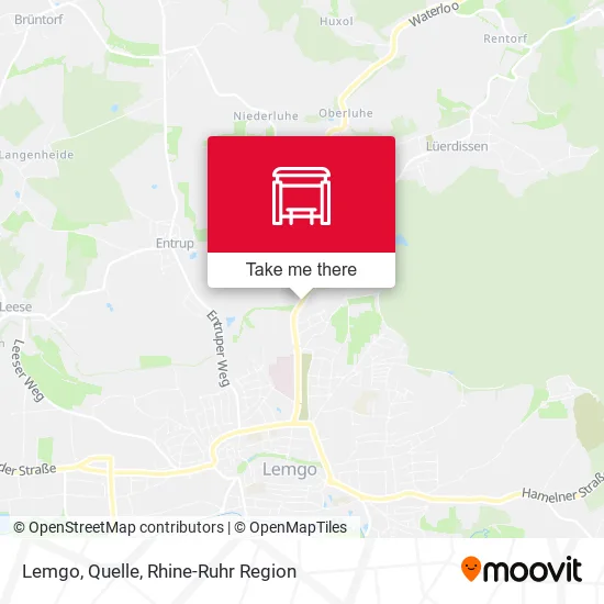 Карта Lemgo, Quelle