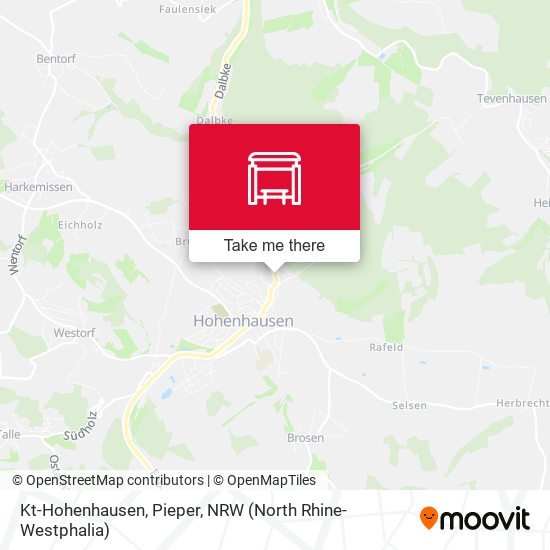 Kt-Hohenhausen, Pieper map