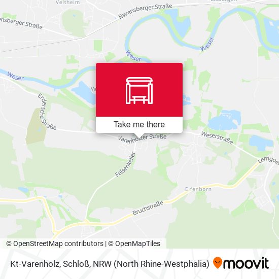Kt-Varenholz, Schloß map