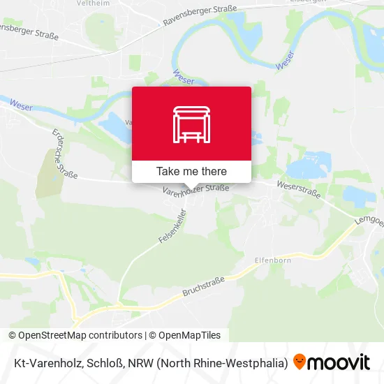 Карта Kt-Varenholz, Schloß