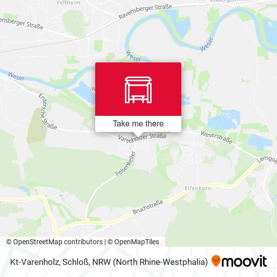 Kt-Varenholz, Schloß map