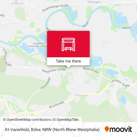 Карта Kt-Varenholz, Böke