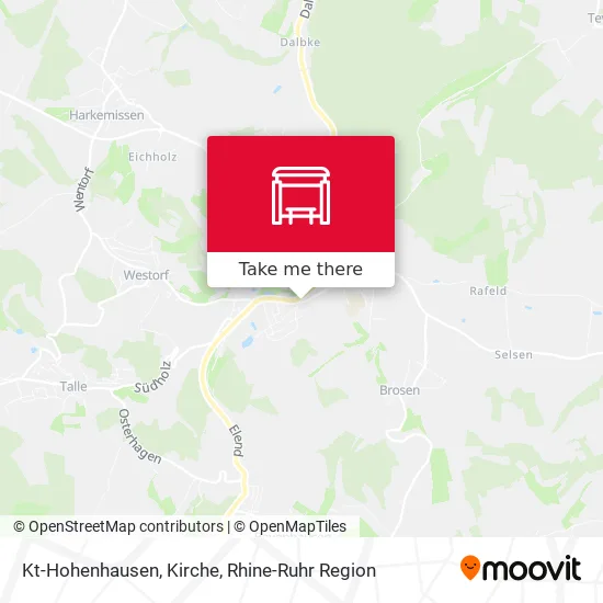 Карта Kt-Hohenhausen, Kirche