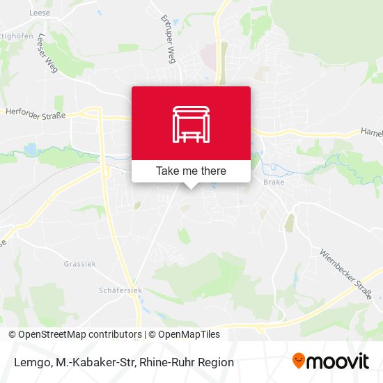 Карта Lemgo, M.-Kabaker-Str