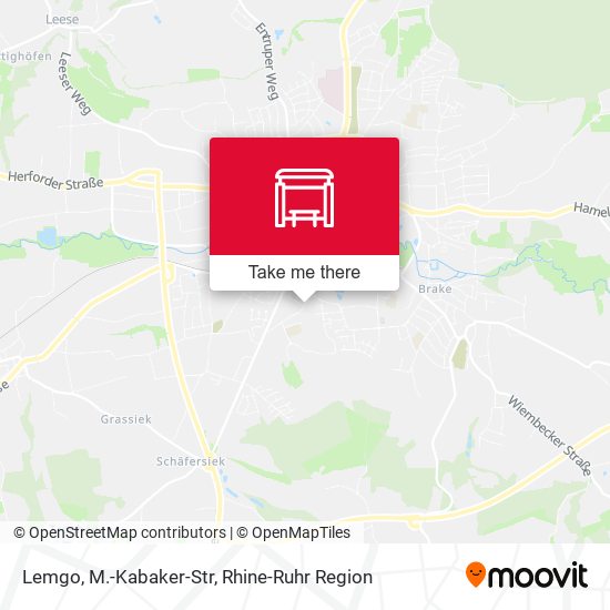 Карта Lemgo, M.-Kabaker-Str