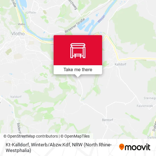 Карта Kt-Kalldorf, Winterb/Abzw.Kdf
