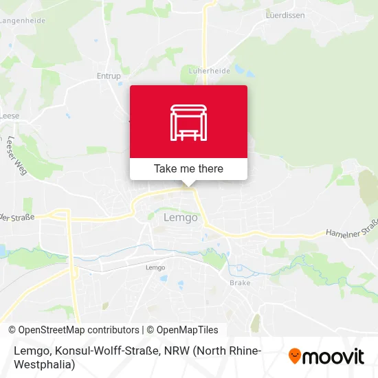 Lemgo, Konsul-Wolff-Straße map