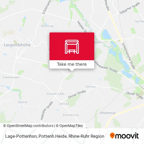 Lage-Pottenhsn, Pottenh.Heide map