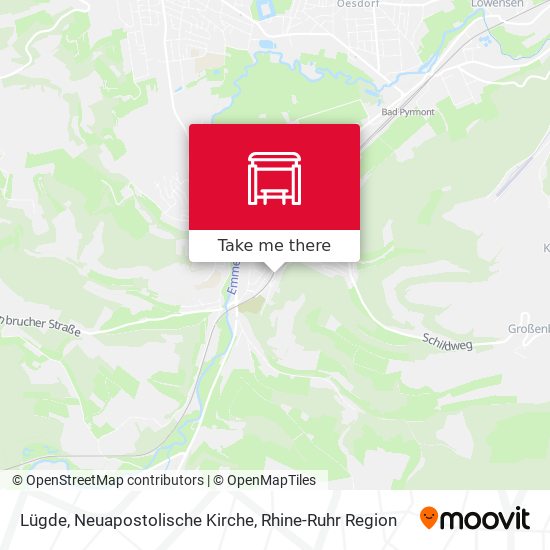 Lügde, Neuapostolische Kirche map
