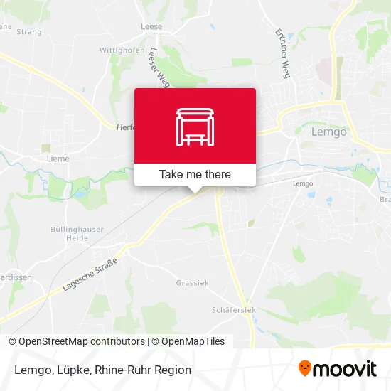 Карта Lemgo, Lüpke