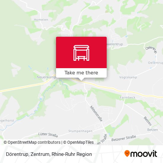 Dörentrup, Zentrum map