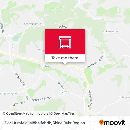 Карта Dör-Humfeld, Möbelfabrik