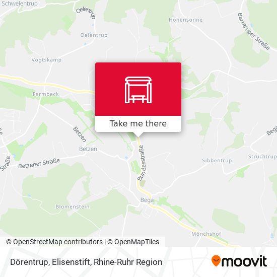 Dörentrup, Elisenstift map