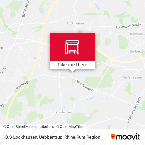 B.S-Lockhausen, Uebbentrup map