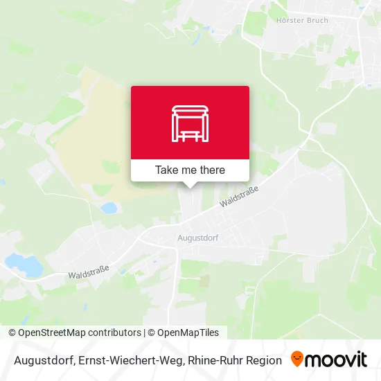 Карта Augustdorf, Ernst-Wiechert-Weg