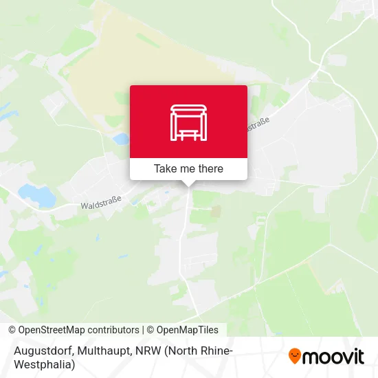 Карта Augustdorf, Multhaupt