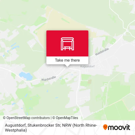 Карта Augustdorf, Stukenbrocker Str