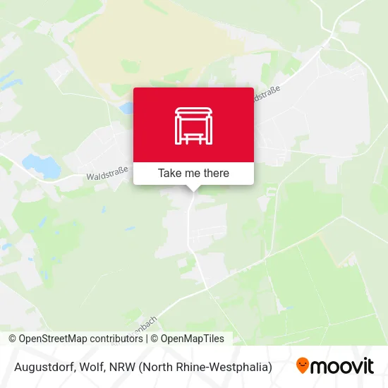 Карта Augustdorf, Wolf