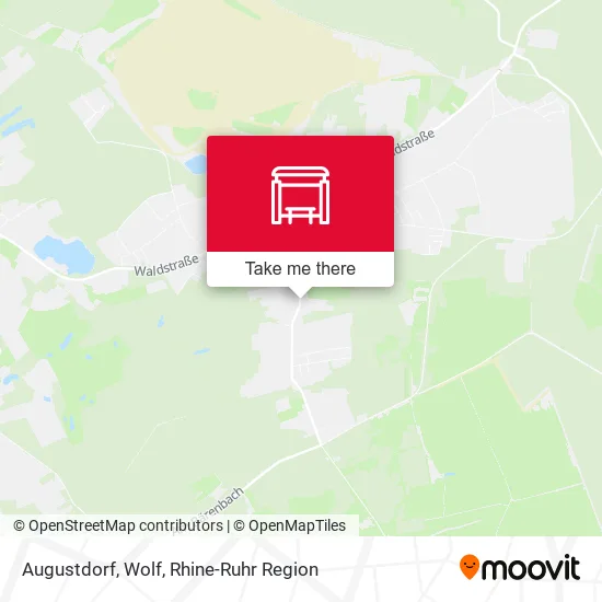 Карта Augustdorf, Wolf
