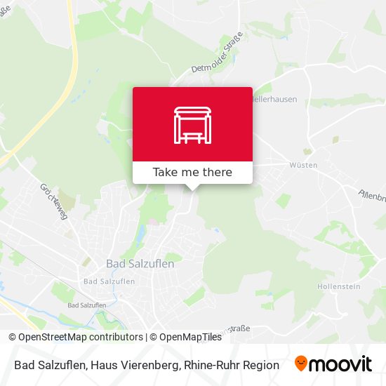 Bad Salzuflen, Haus Vierenberg map