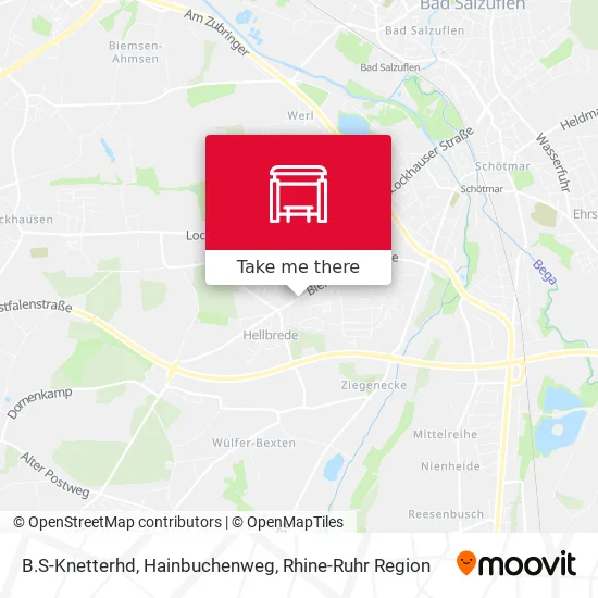 Карта B.S-Knetterhd, Hainbuchenweg