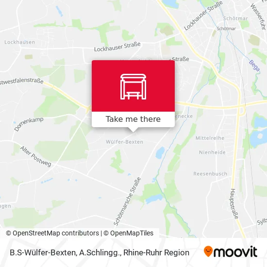 Карта B.S-Wülfer-Bexten, A.Schlingg.