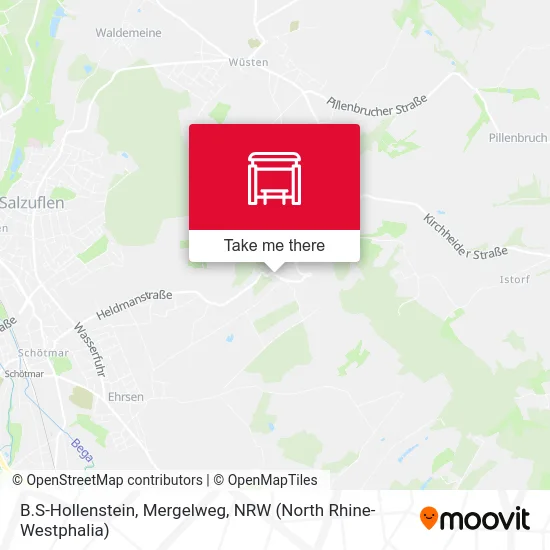 B.S-Hollenstein, Mergelweg map