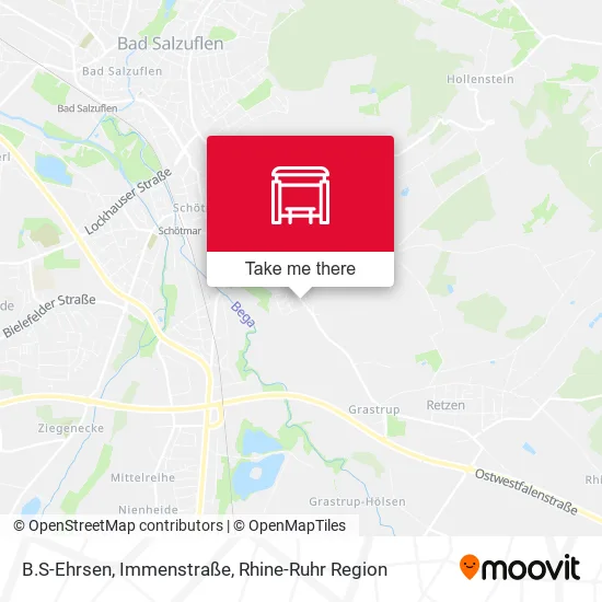 Карта B.S-Ehrsen, Immenstraße