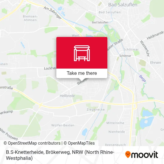 B.S-Knetterheide, Brökerweg map